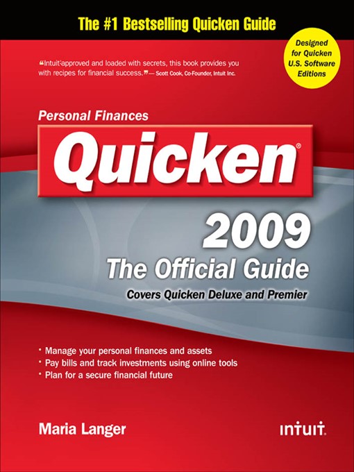 Title details for Quicken® 2009 by Maria Langer - Available